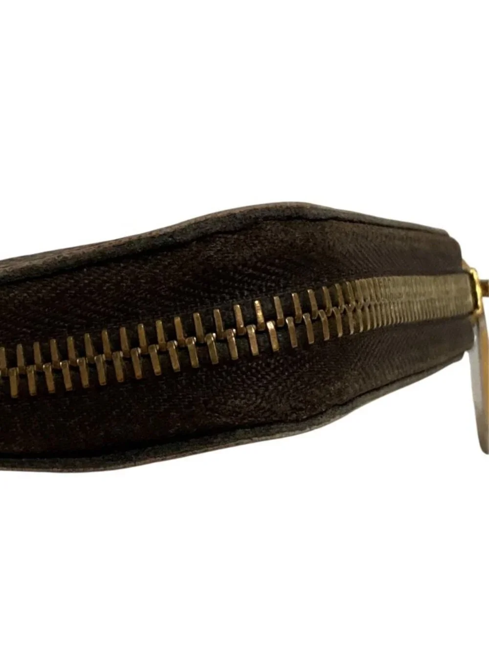 Louis Vuitton Monogram Zippy Wallet Zip Around Brown